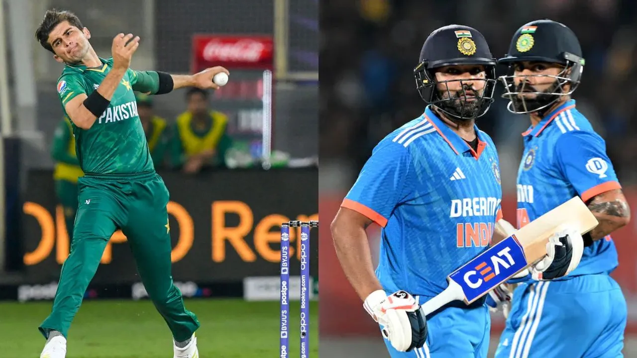 Shaheen Afridi Rohit Sharma Virat Kohli, India vs Pakistan