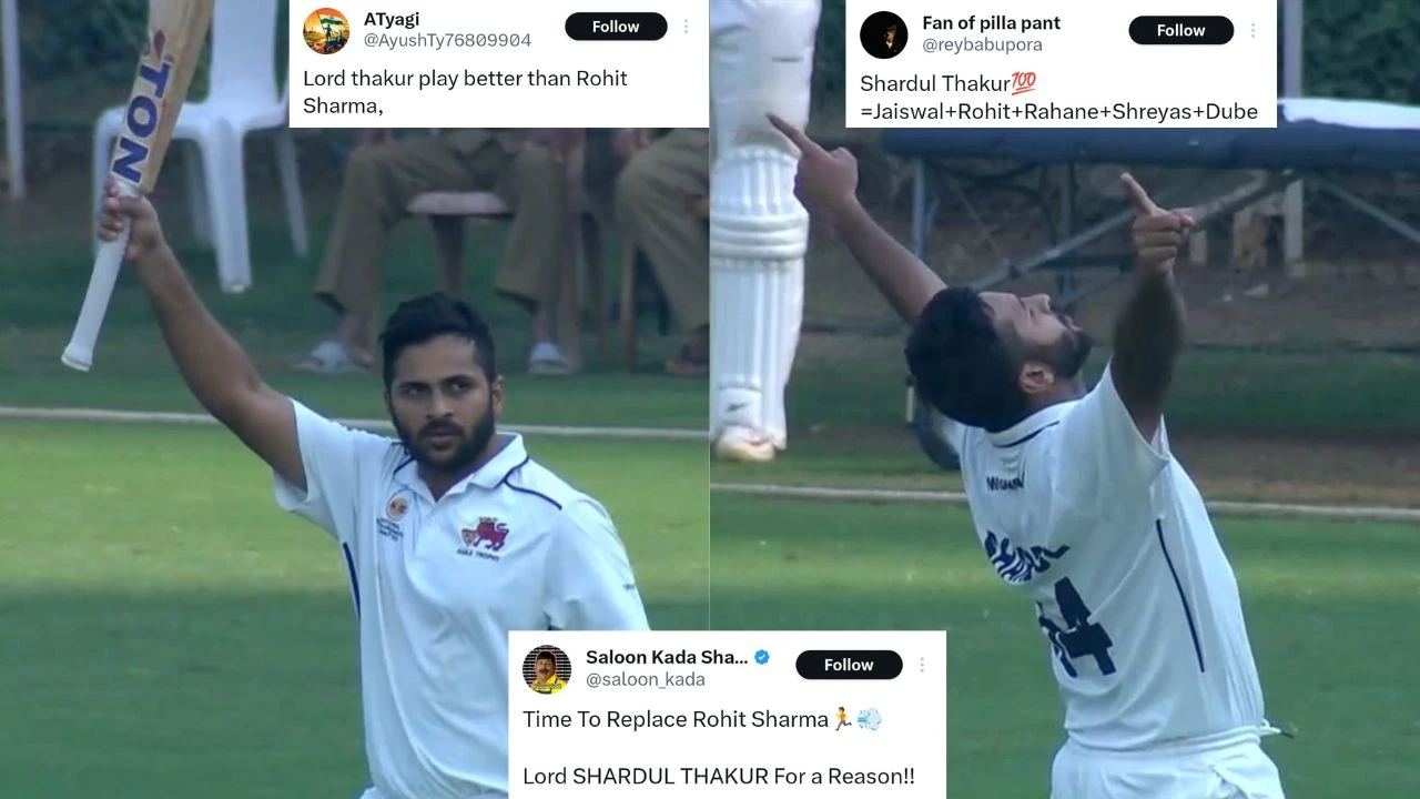 Lord Shardul Thakur wouldve won us BGT: All-rounder declared better than Rohit Sharma after Ranji ton