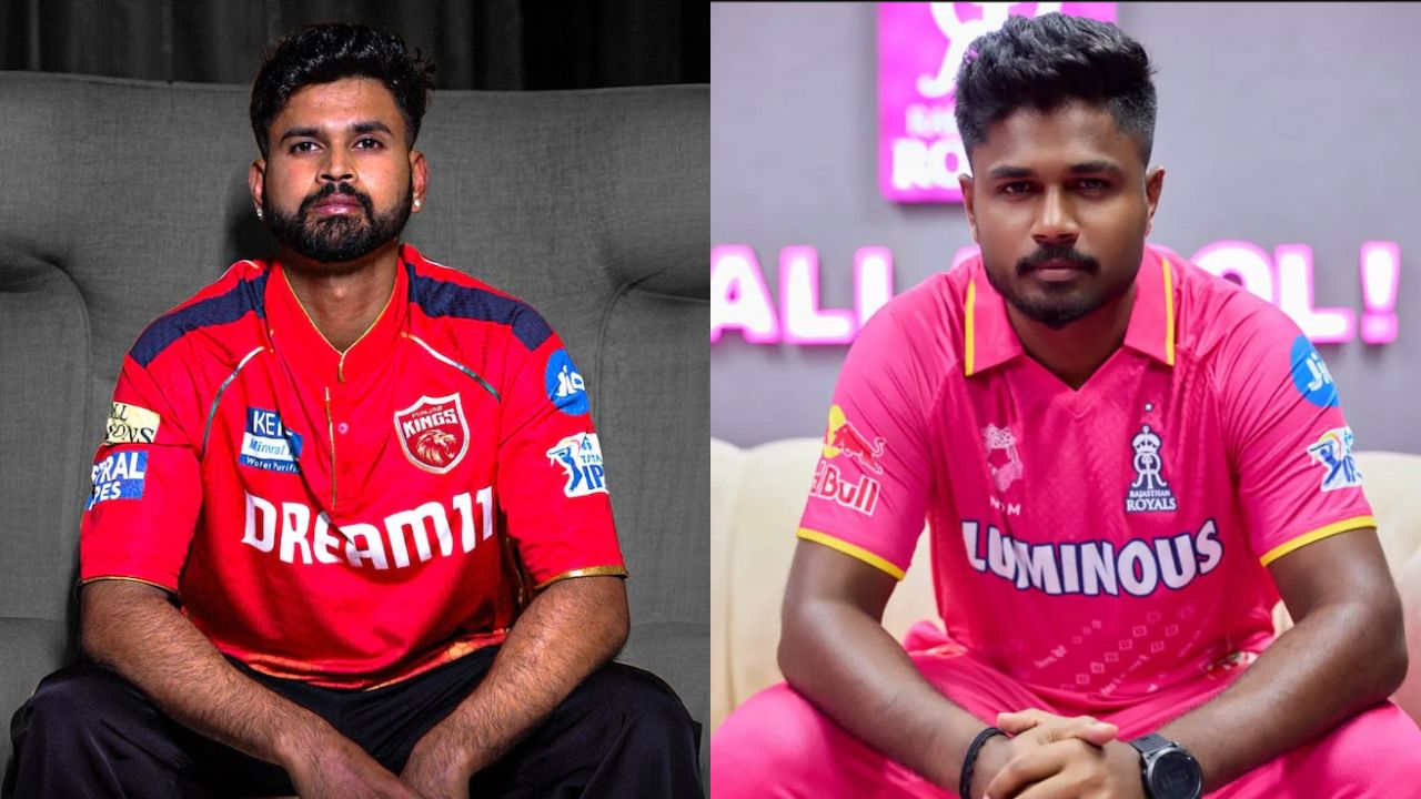 Shreyas Iyer Sanju Samson IPL 2025 PBKS Vs RR Punjab Kings Rajasthan Royals