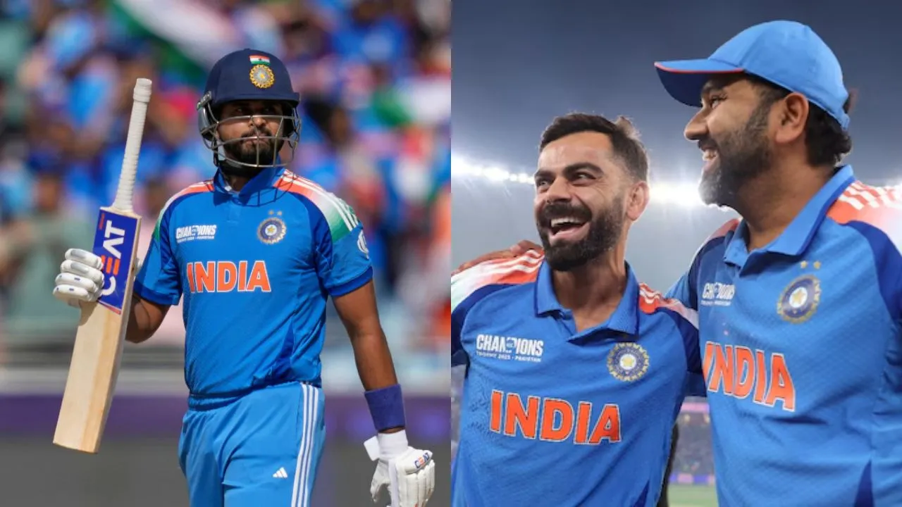 Shreyas Iyer Virat Kohli Rohit Sharma