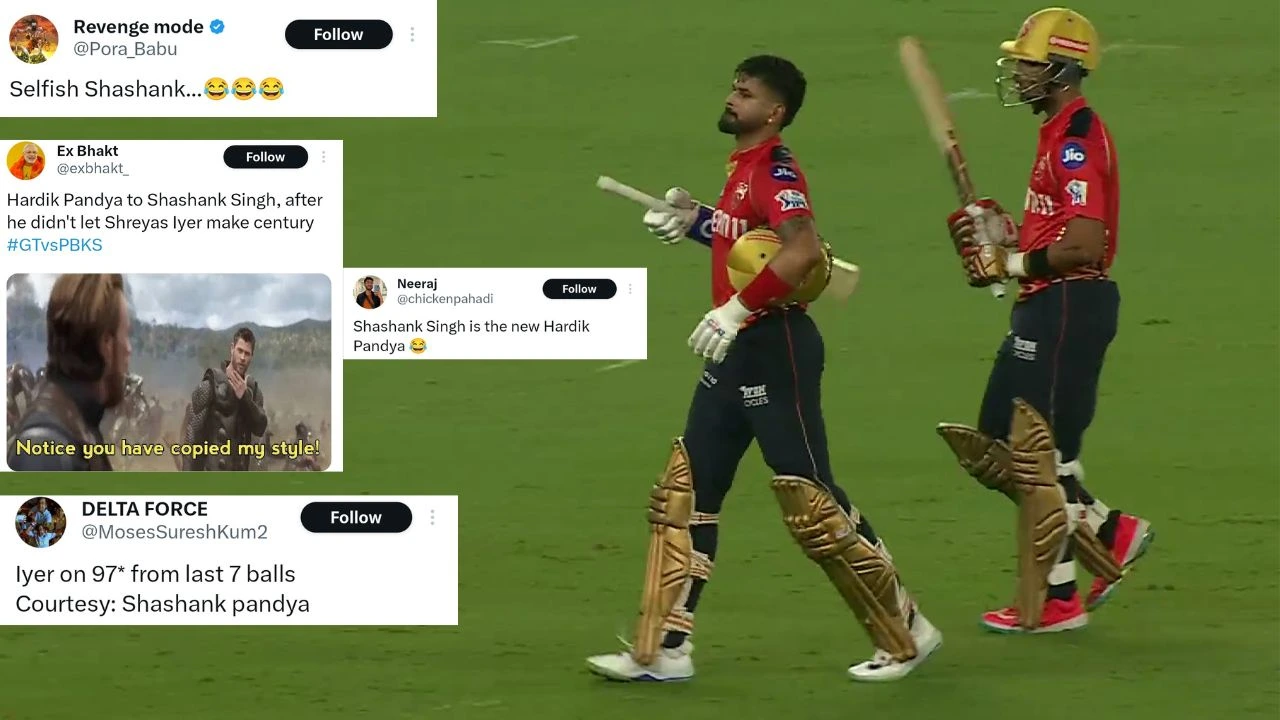 Shreyas Iyer Denied Ton By Shashank Singh