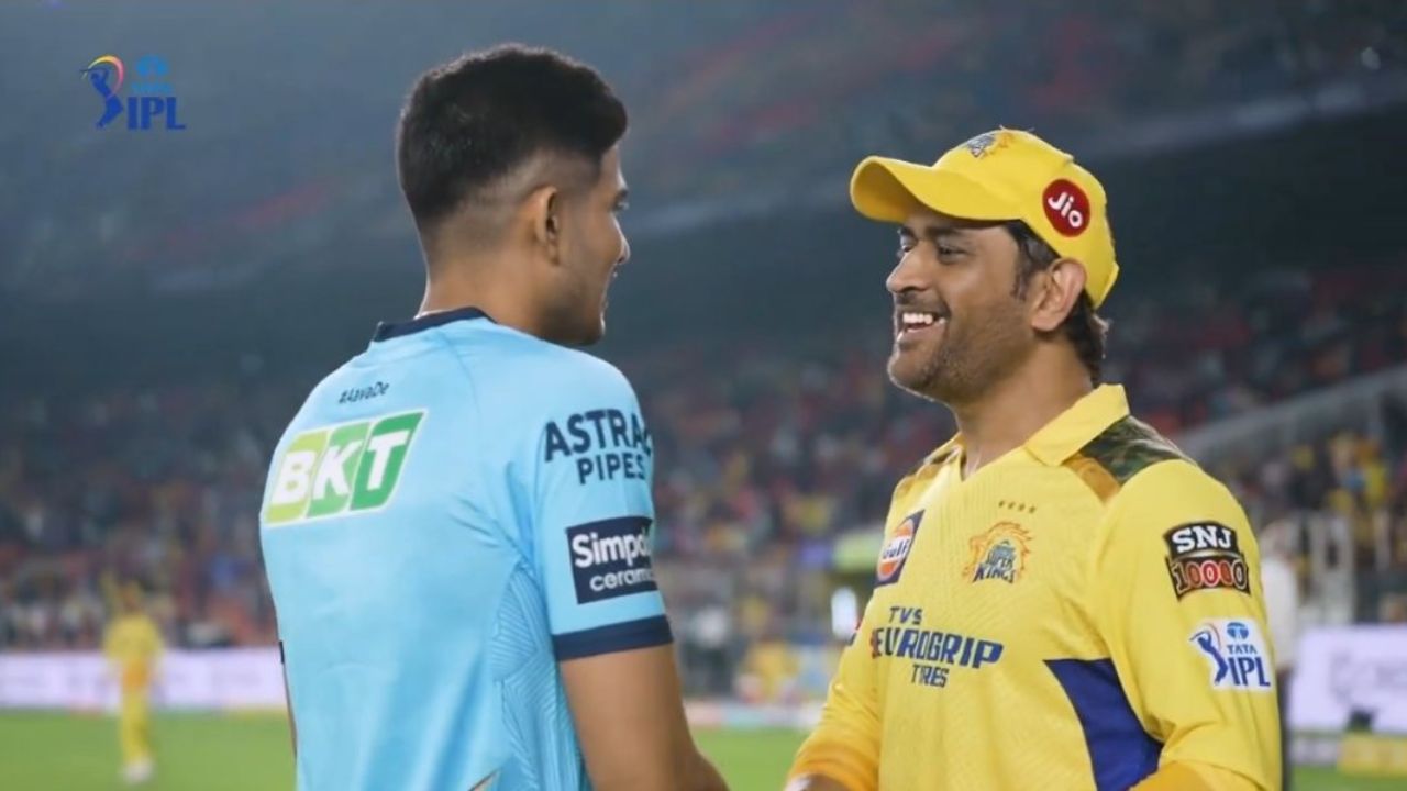 Shubman Gill MS Dhoni GT Vs CSK IPL 2025