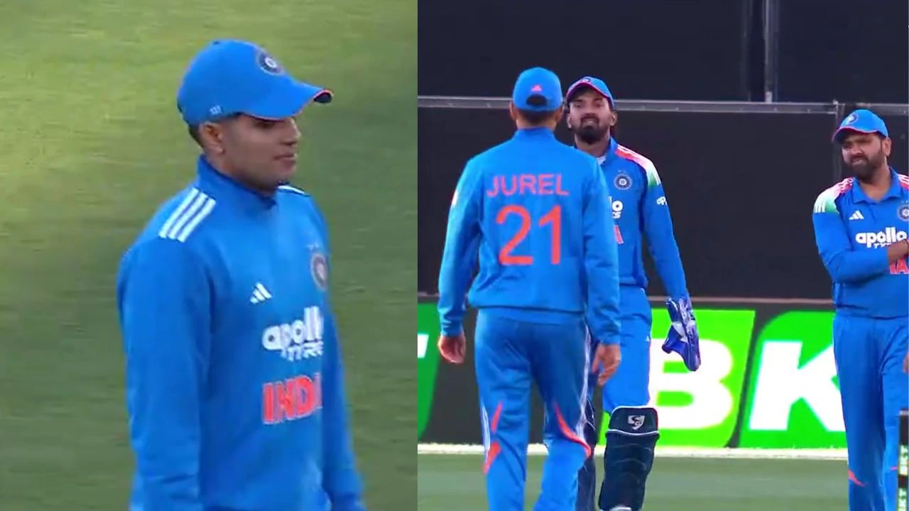 Shubman Gill Wearing Dhruv Jurel Kit