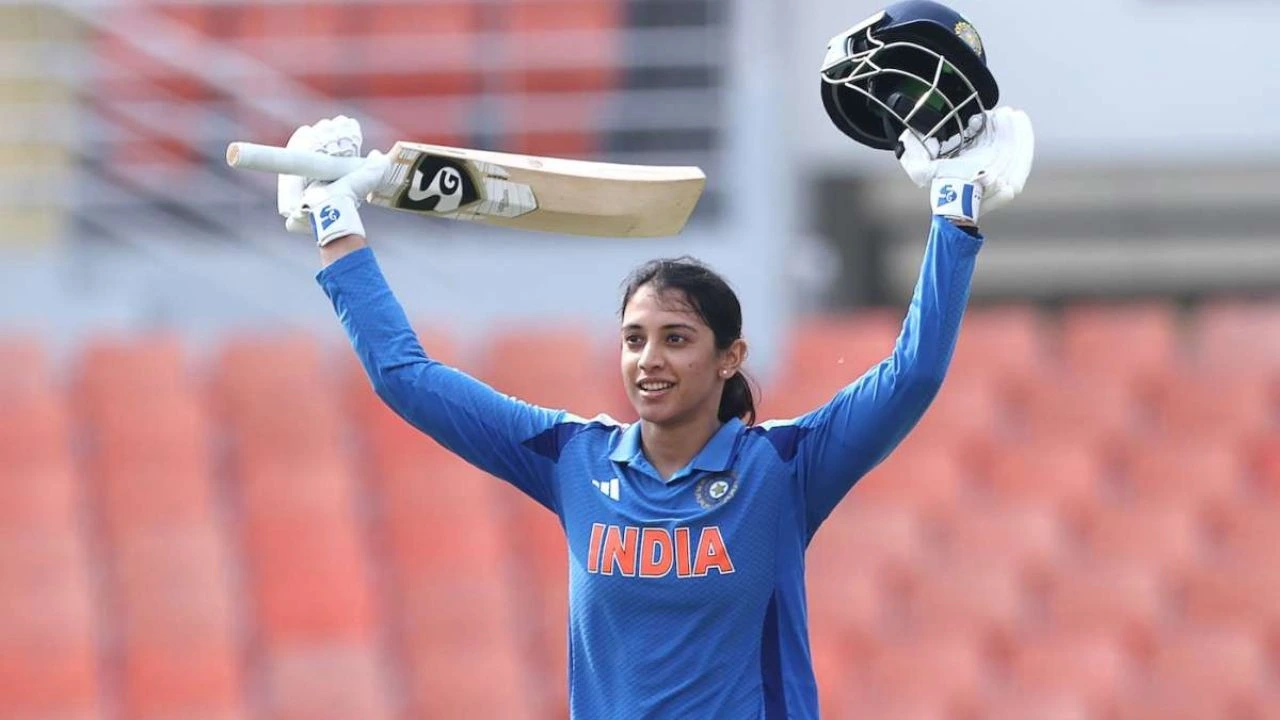 Smriti Mandhana scripts history with exceptional record in Women's Cricket