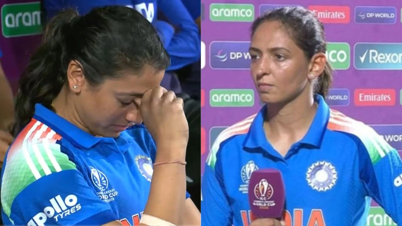 Smriti Mandhana Breaks Down After Shocking Loss Vs England Harmanpreet Kaur Blames Her For Defeat