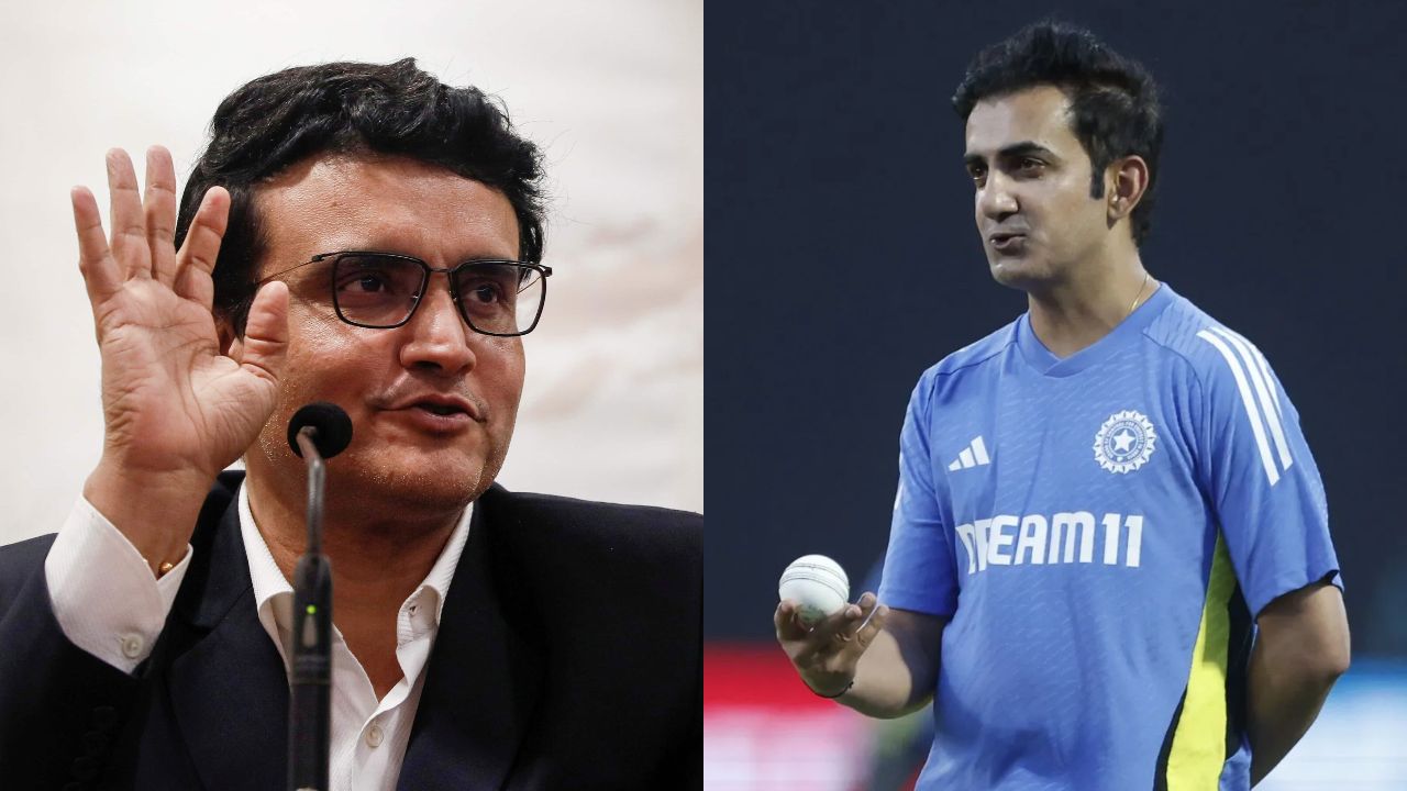 Sourav Ganguly And Gautam Gambhir