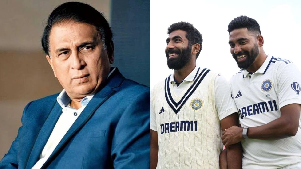 Sunil Gavaskar Jasprit Bumrah Mohammed Siraj Sunil Gavaskar