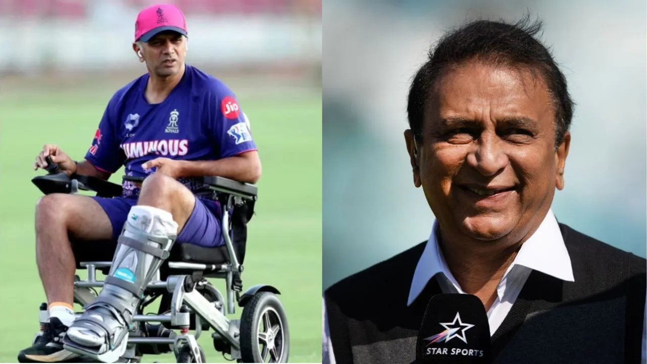 Sunil Gavaskar Rahul Dravid