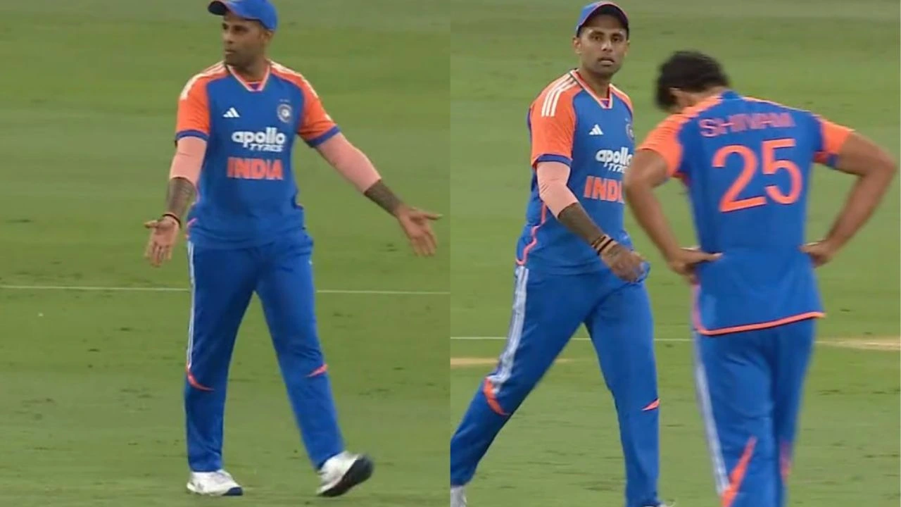 Suryakumar Yadav Blasts Shivam Dube