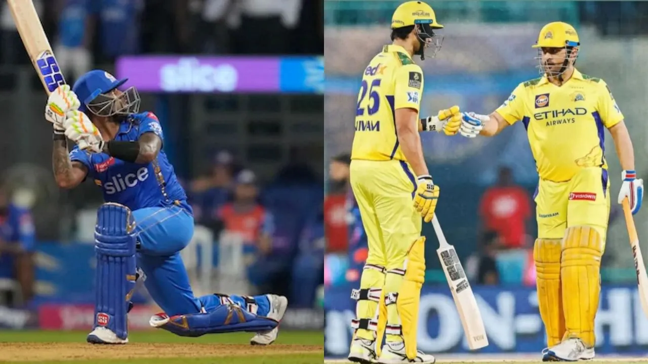 Suryakumar Yadav Shivam Dube MS Dhoni