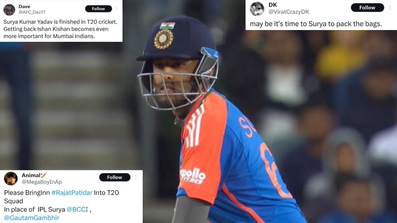 Suryakumar Yadav is finished: BCCI told to bring in Rajat Patidar after India skipper&rsquo;s MCG horror show