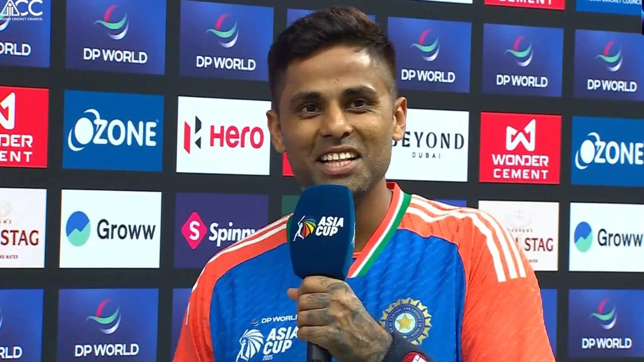 Suryakumar Yadav Post Match