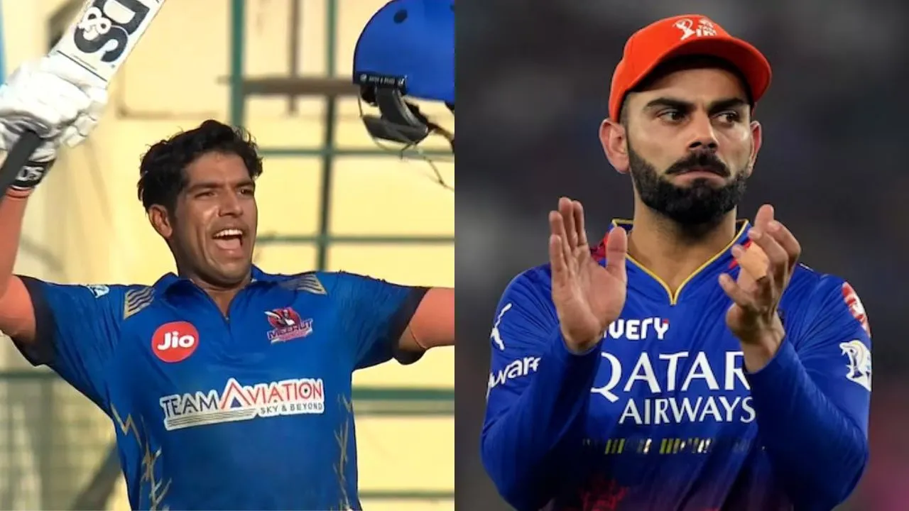 Swastik Chikara Virat Kohli