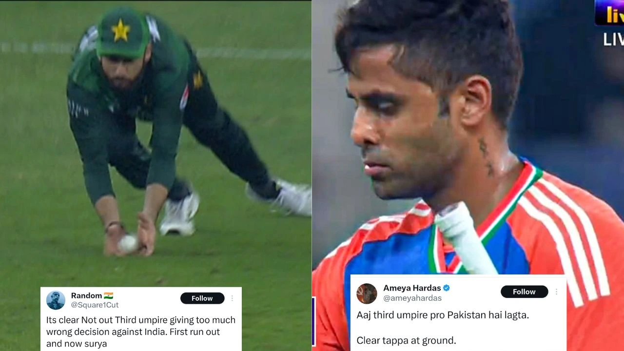 It was not out: Fans blast umpire after Salman Aghas controversial catch to dismiss Suryakumar Yadav in Asia Cup final