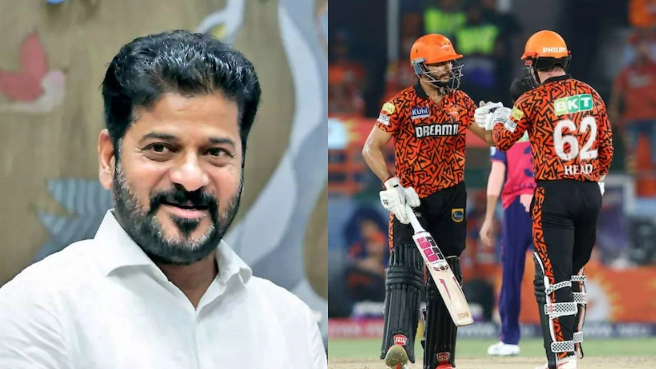 Telangana CM A Revanth Reddy SRH Players