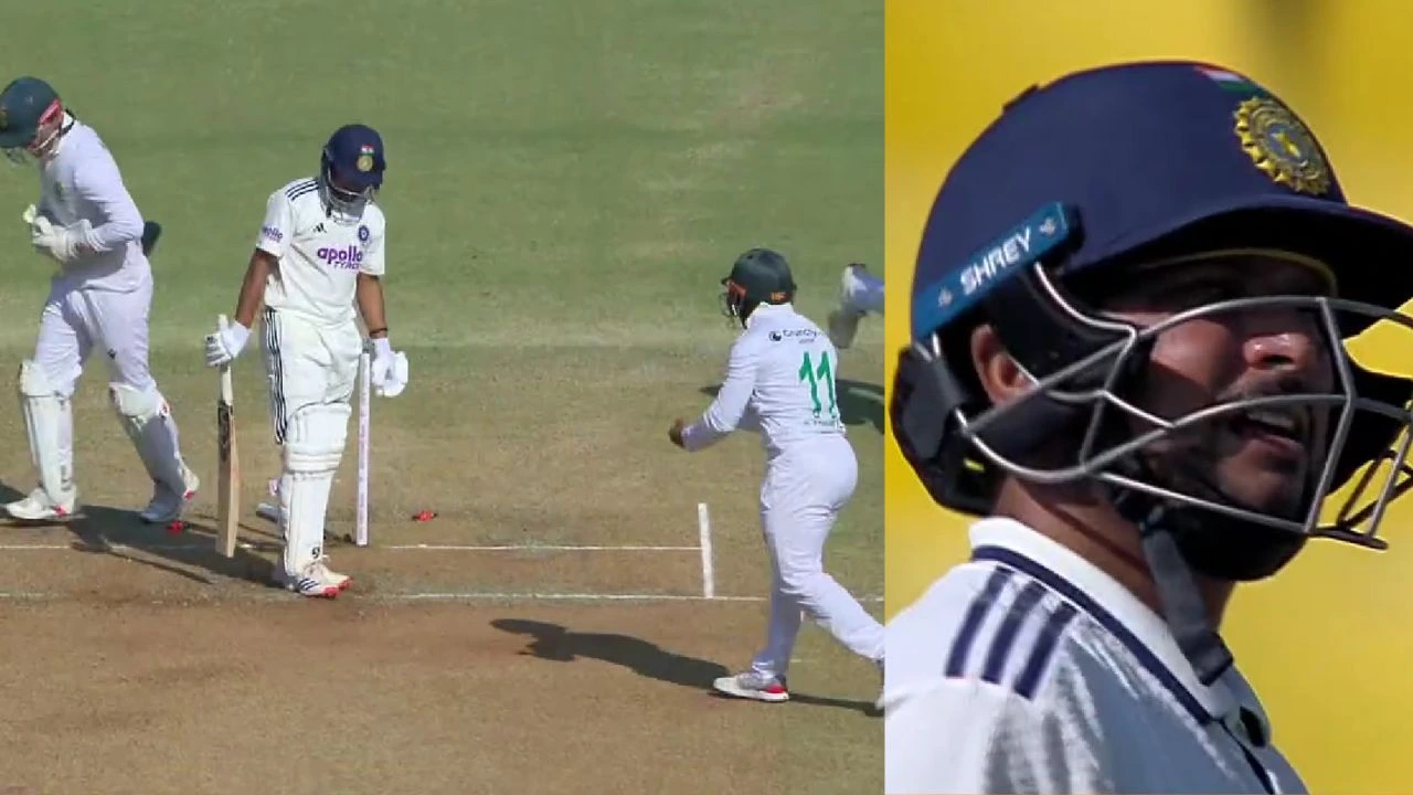 Temba Bavuma aggressively celebrates in Kuldeep Yadav&rsquo;s face after his dismissal in Guwahati Test