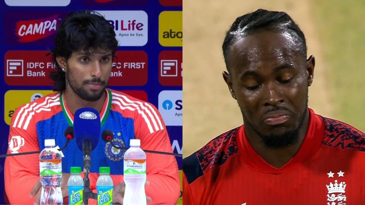 Tilak Varma reveals why he gave Jofra Archer belt treatment in IND vs ENG 2nd T20I