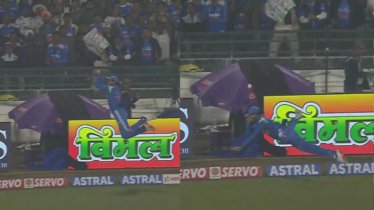 Tilak Varma Saves Six