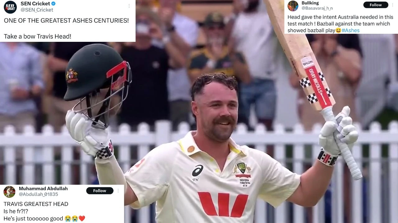 One of the greatest Ashes innings - Twitter reacts as Travis Head steers Australia to Perth Test win with epic ton