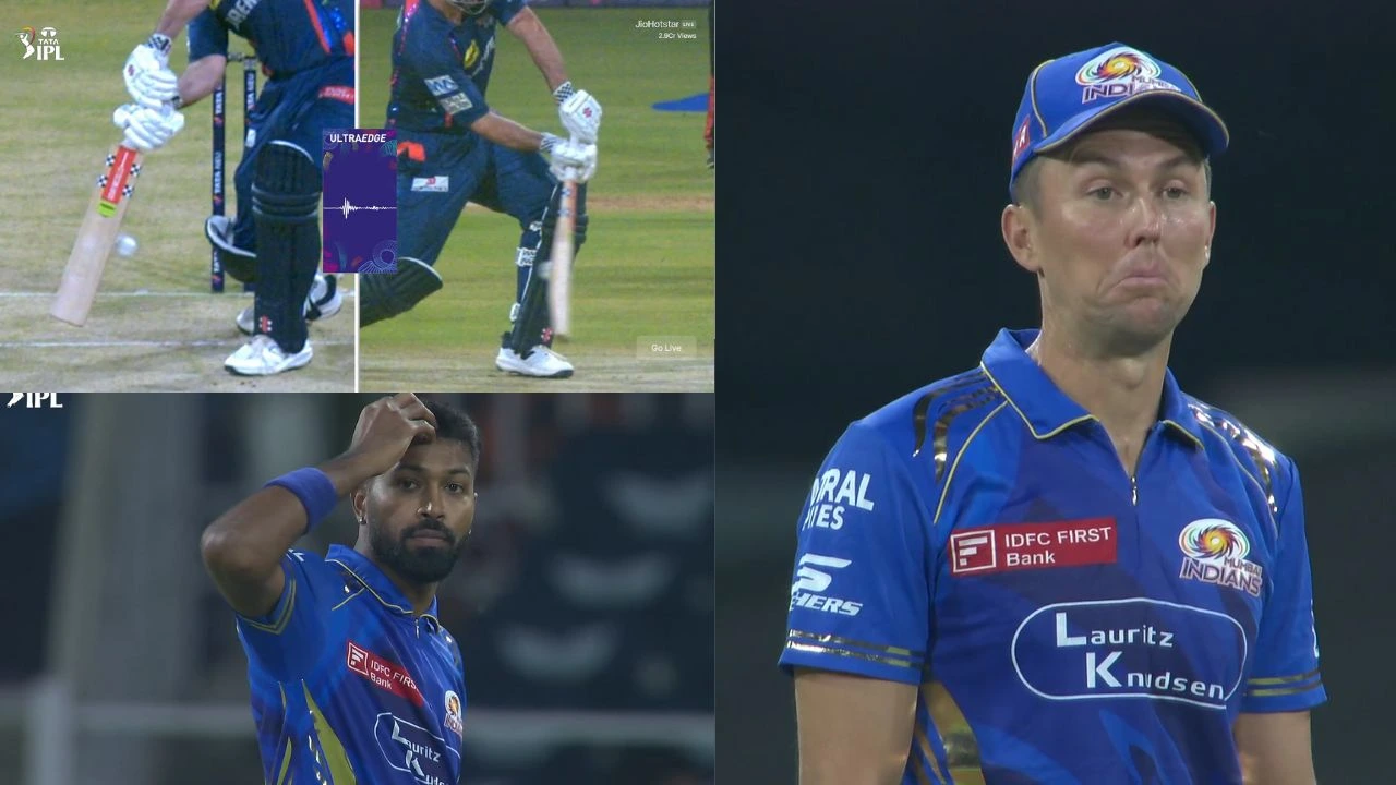 Trent Boult Hardik Pandya Reaction After Mitchel Marsh Survives