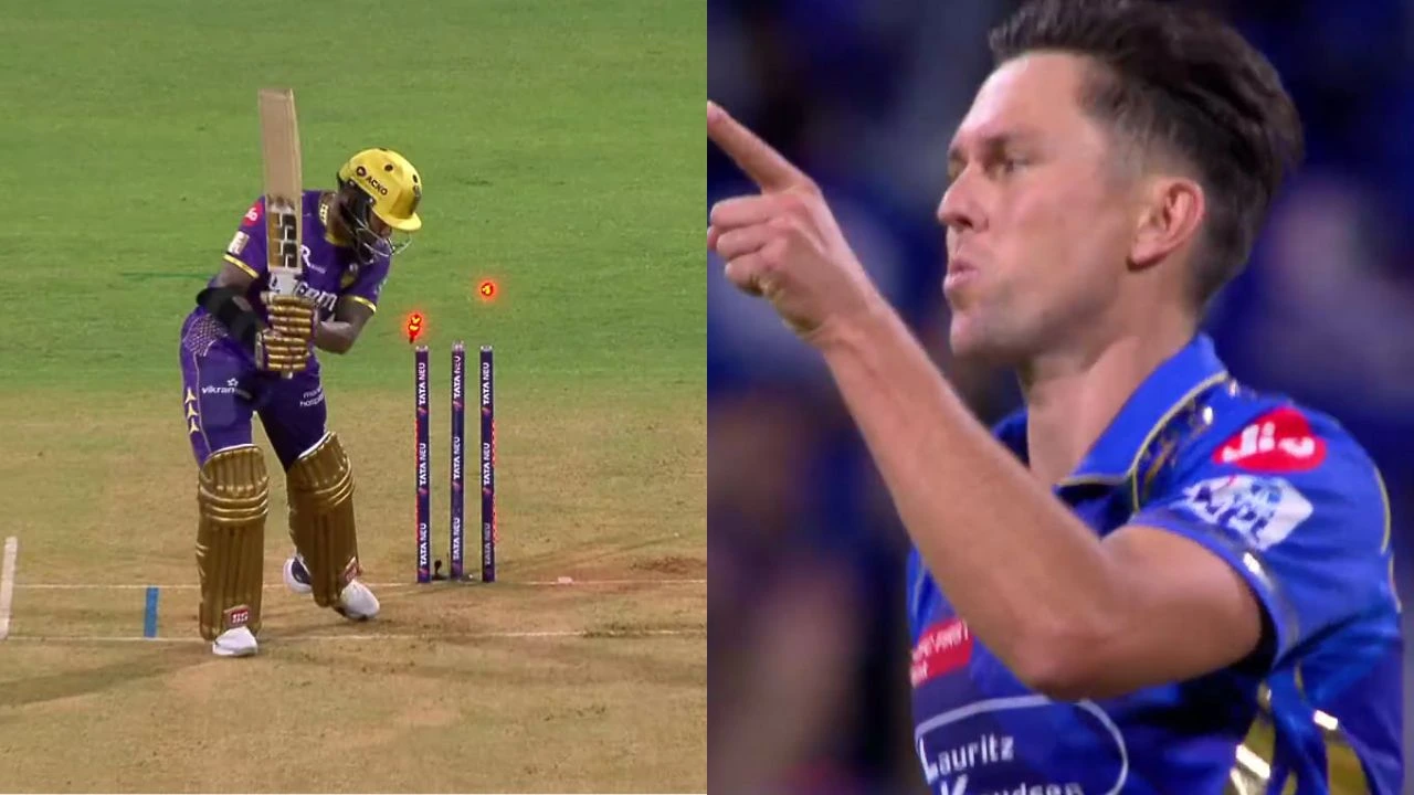 Trent Boult Castles Sunil Narine