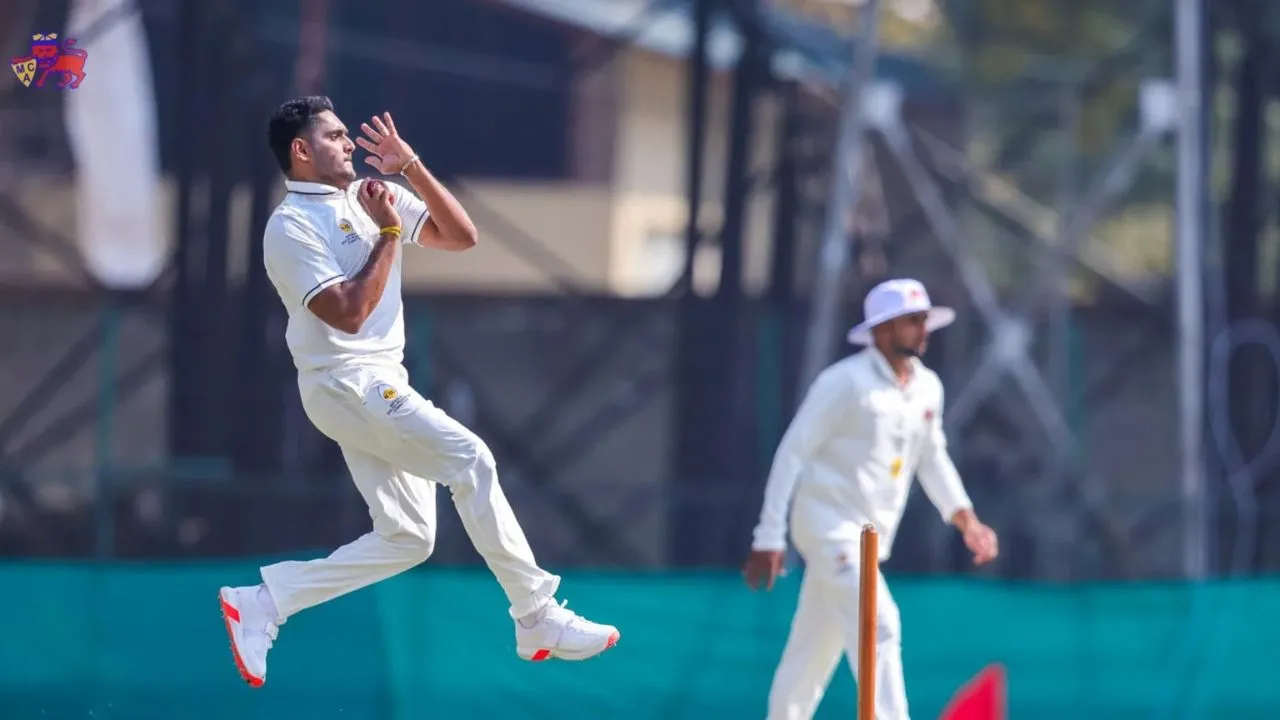 Tushar Deshpande suffers tragic Bronchitis Attack in Ranji Trophy match