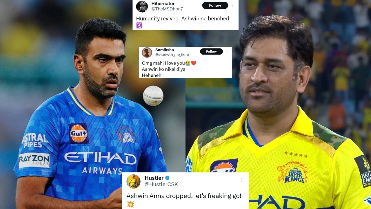 Twitter Reacts As Ravichandran Ashwin Gets Dropped