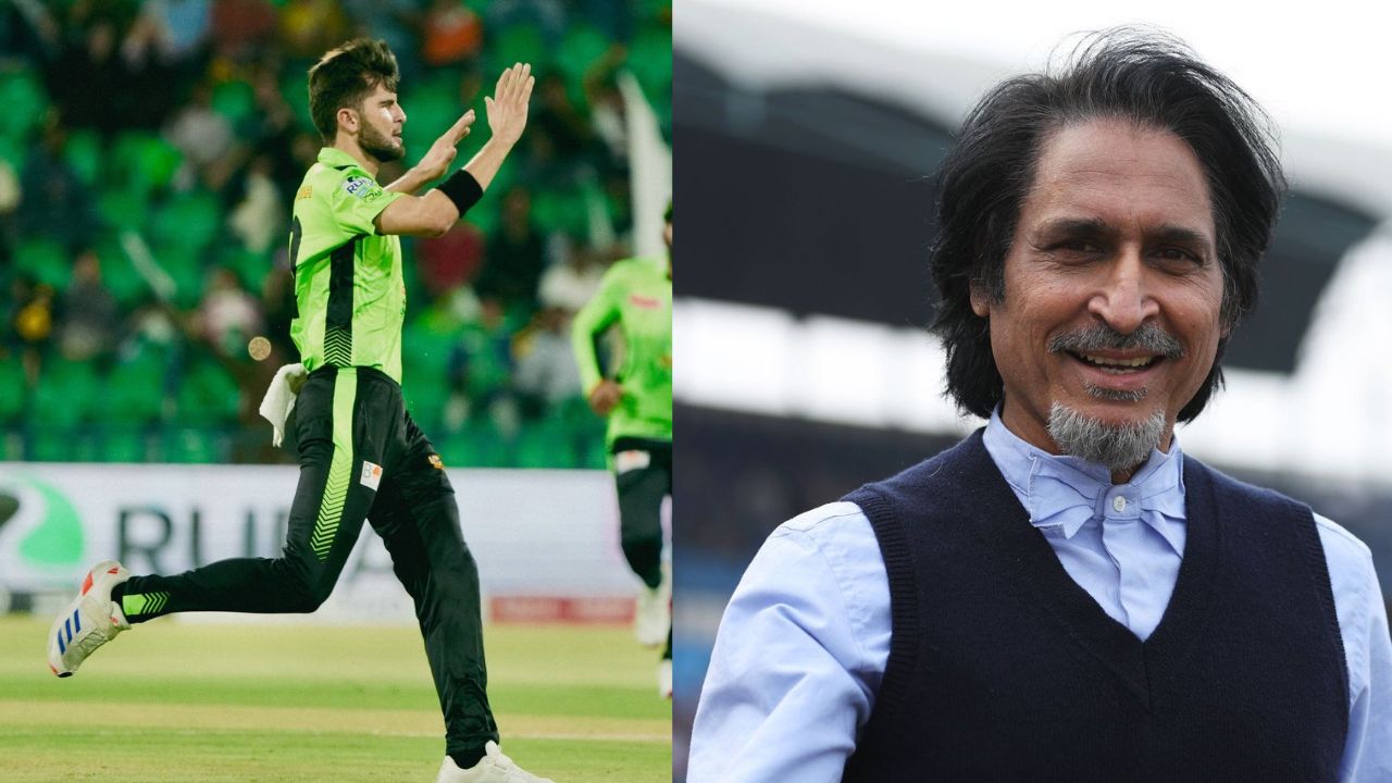 Shaheen Afridi and Ramiz Raja