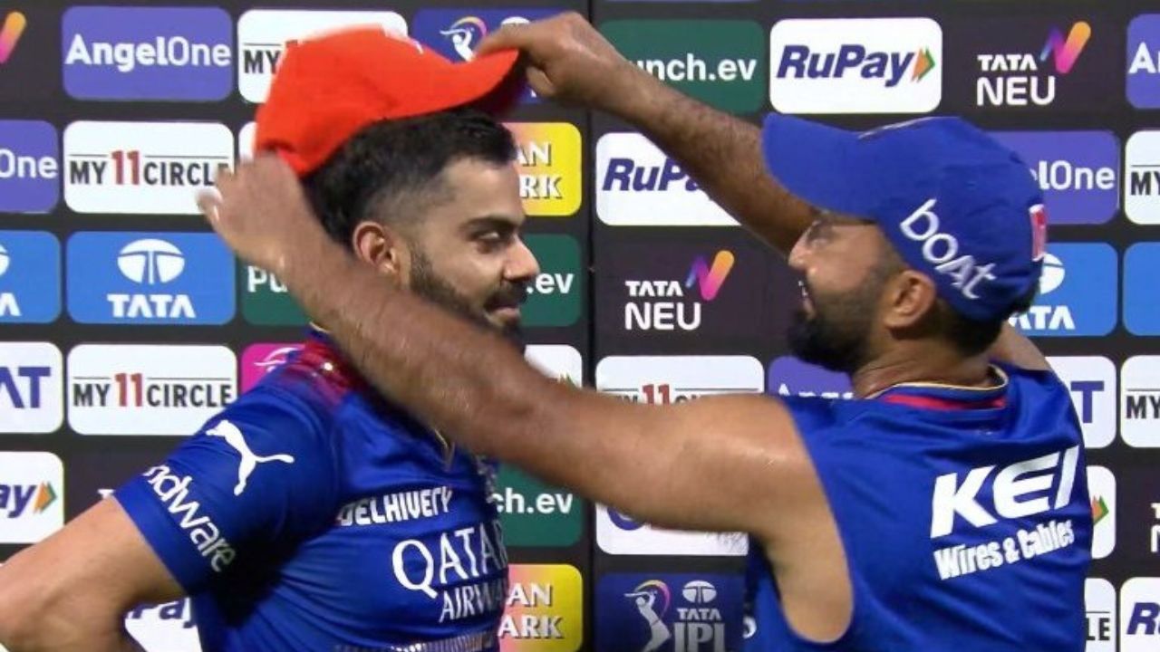 Virat Kohli and Dinesh Kartik
