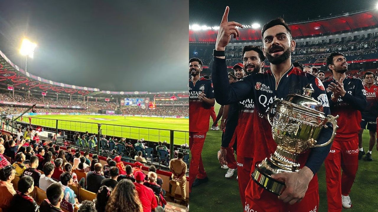 RCB's Chinnaswamy Stadium banned by BCCI