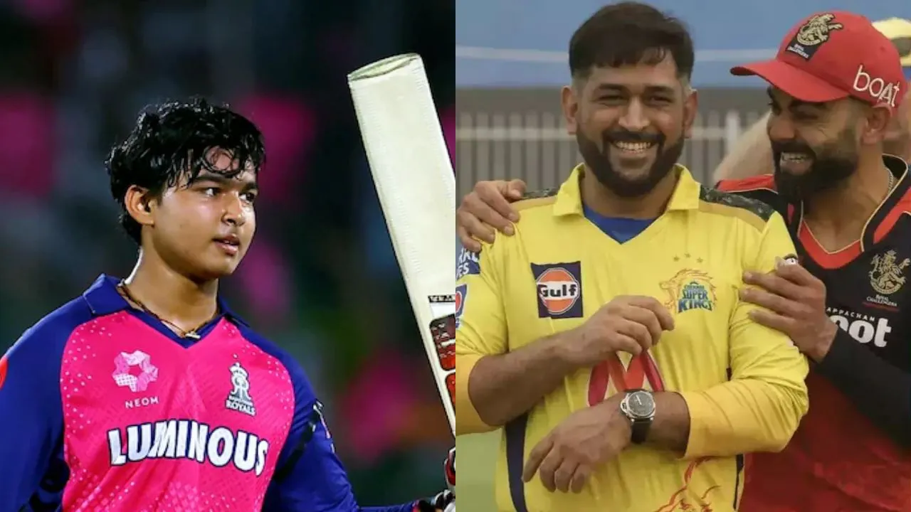 Vaibhav Suryavanshi MS Dhoni Virat Kohli
