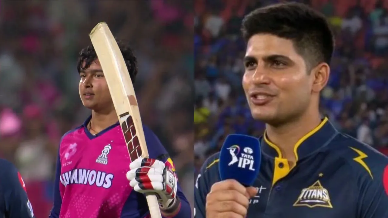 Vaibhav Suryavanshi Shubman Gill