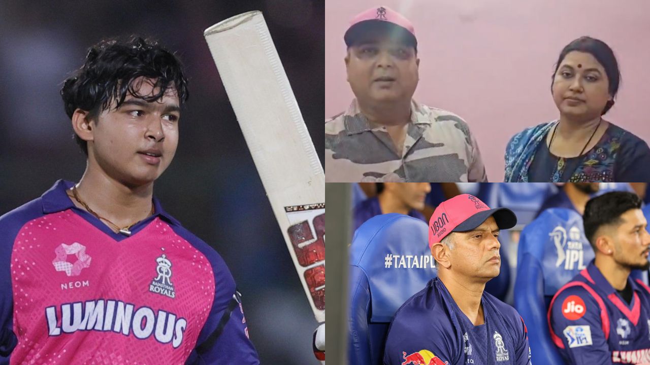 Vaibhav Suryavanshi S Parents Rahul Dravid