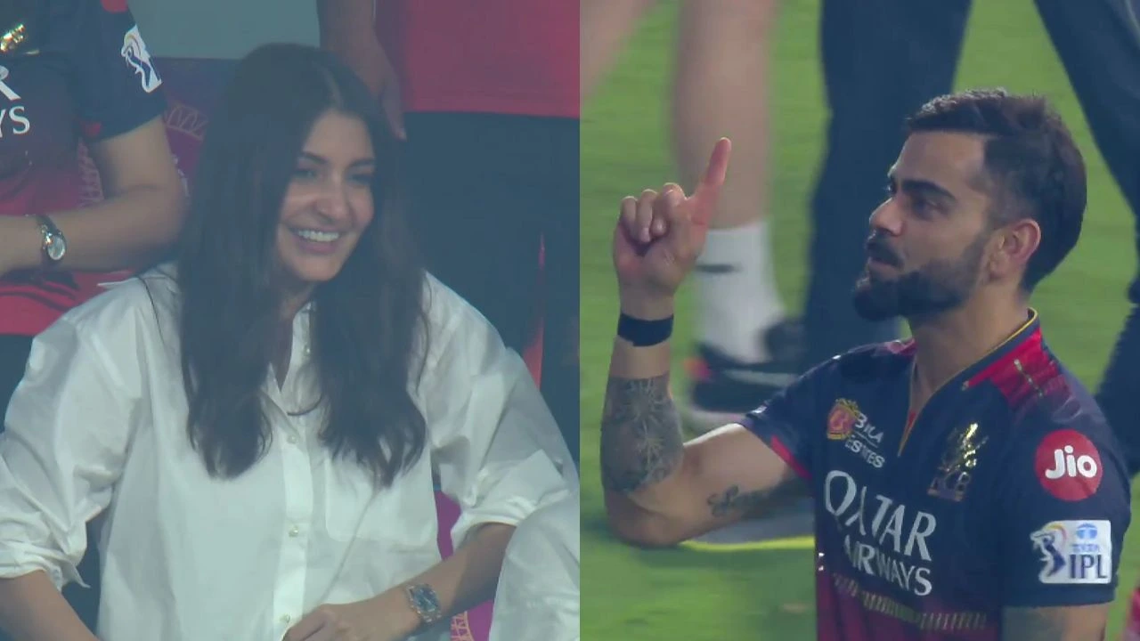 Virat Kohli Anushka Sharma RCB Final