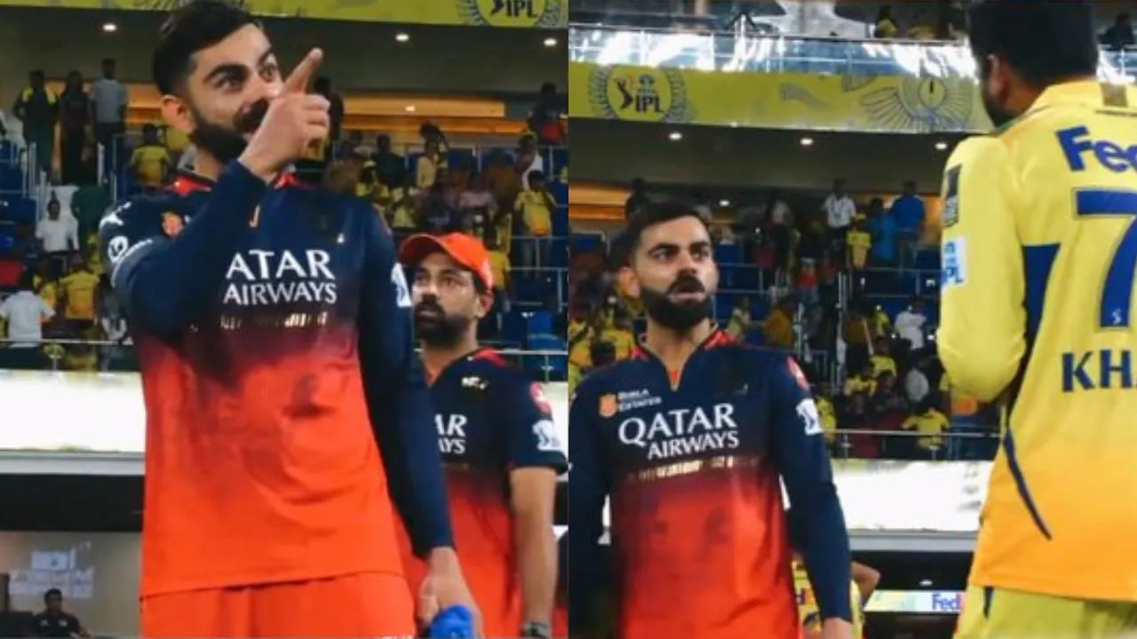 Virat Kohli Khaleel Ahmed, CSK vs RCB