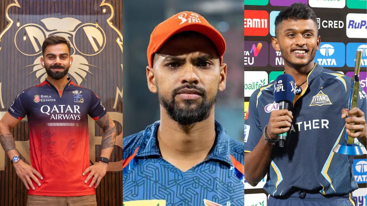 Virat Kohli Nicholas Pooran Sai Sudharsan