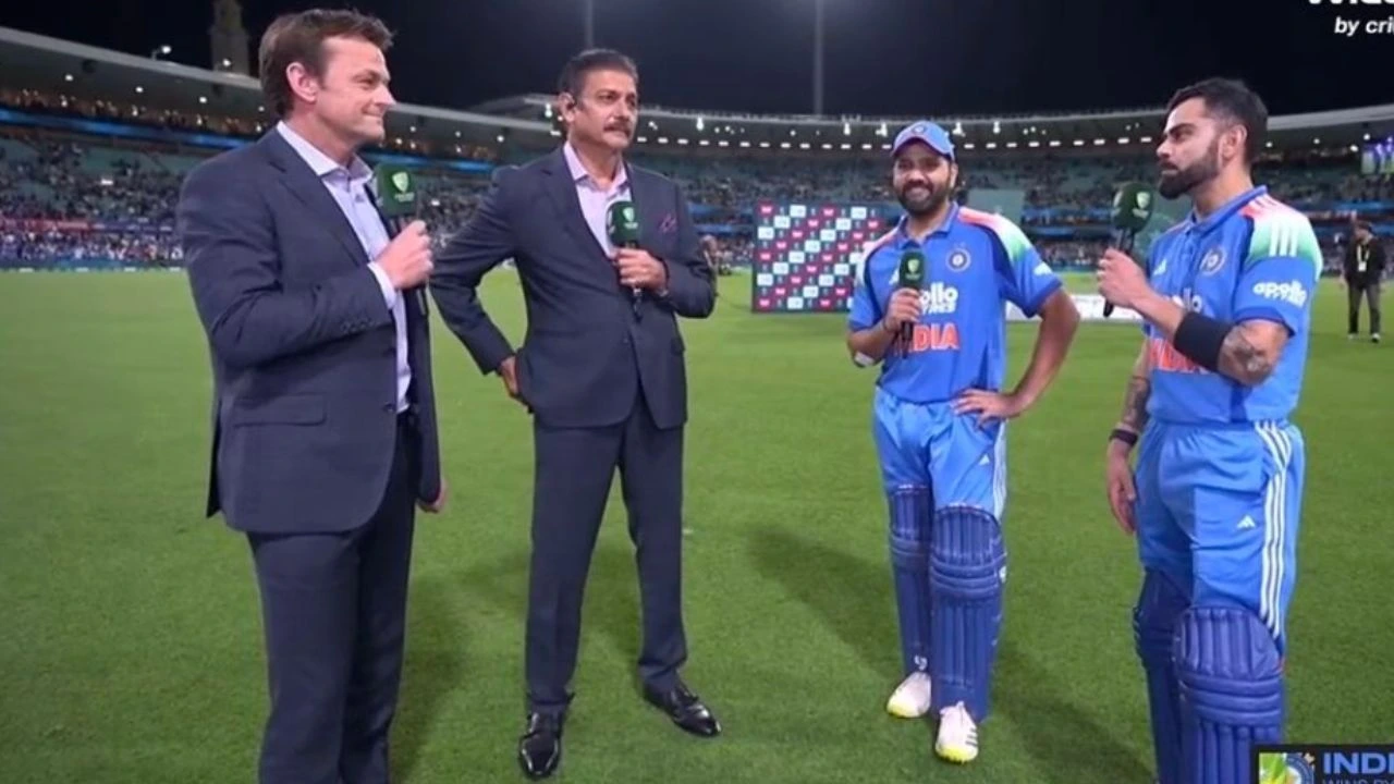 Virat Kohli Rohit Sharma Adam Gilchrist Ravi Shastri