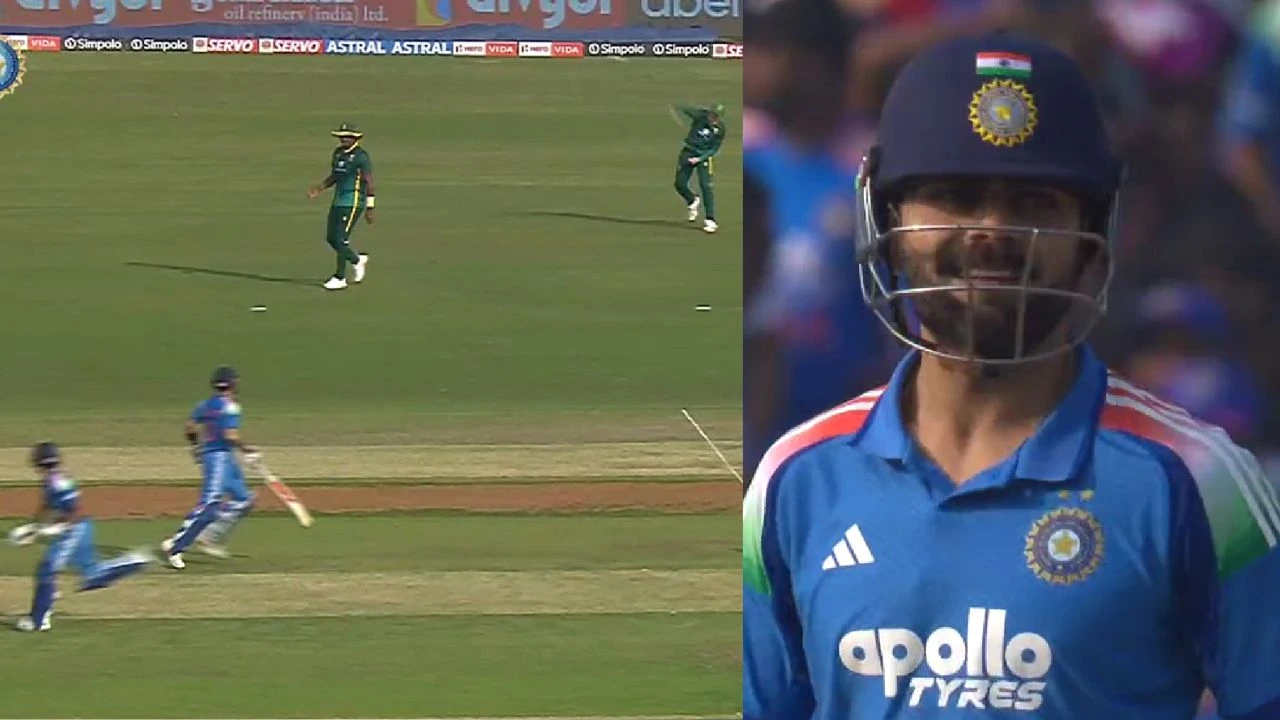 Virat Kohli, Ruturaj Gaikwad punish South Africa after embarrassing fielding errors in Raipur ODI