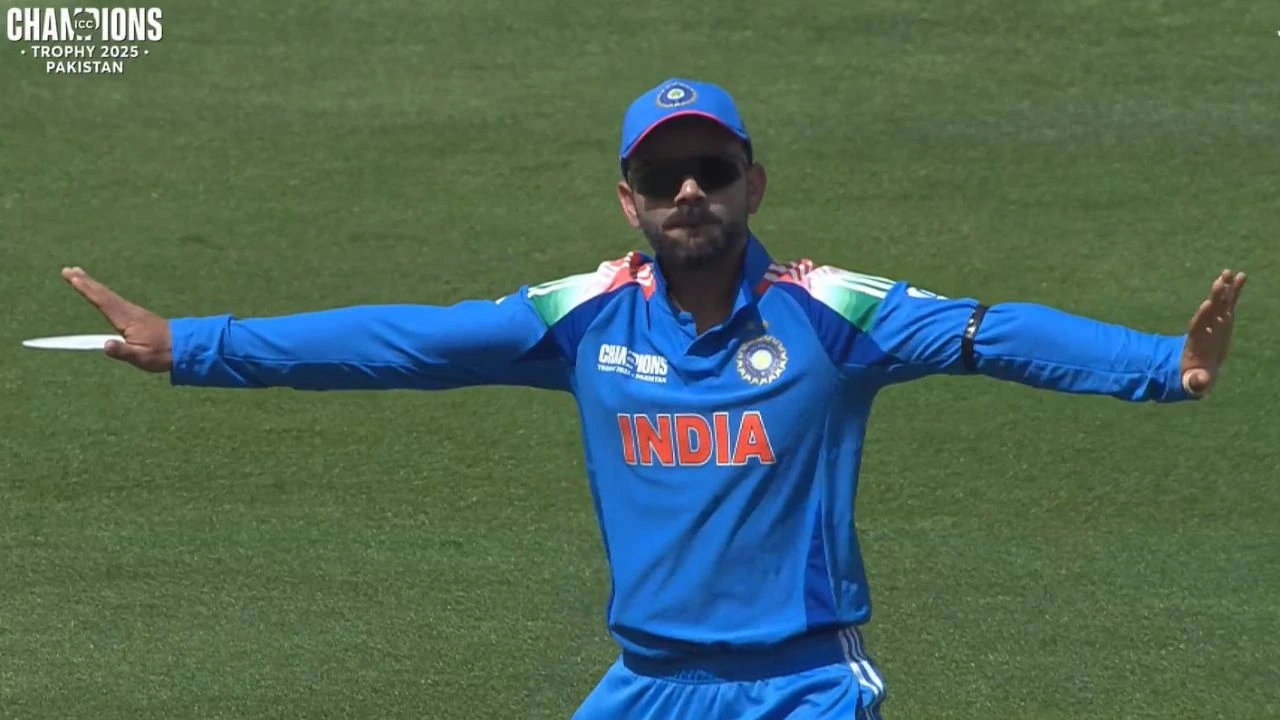Virat Kohli Dancing After 1st Wicket