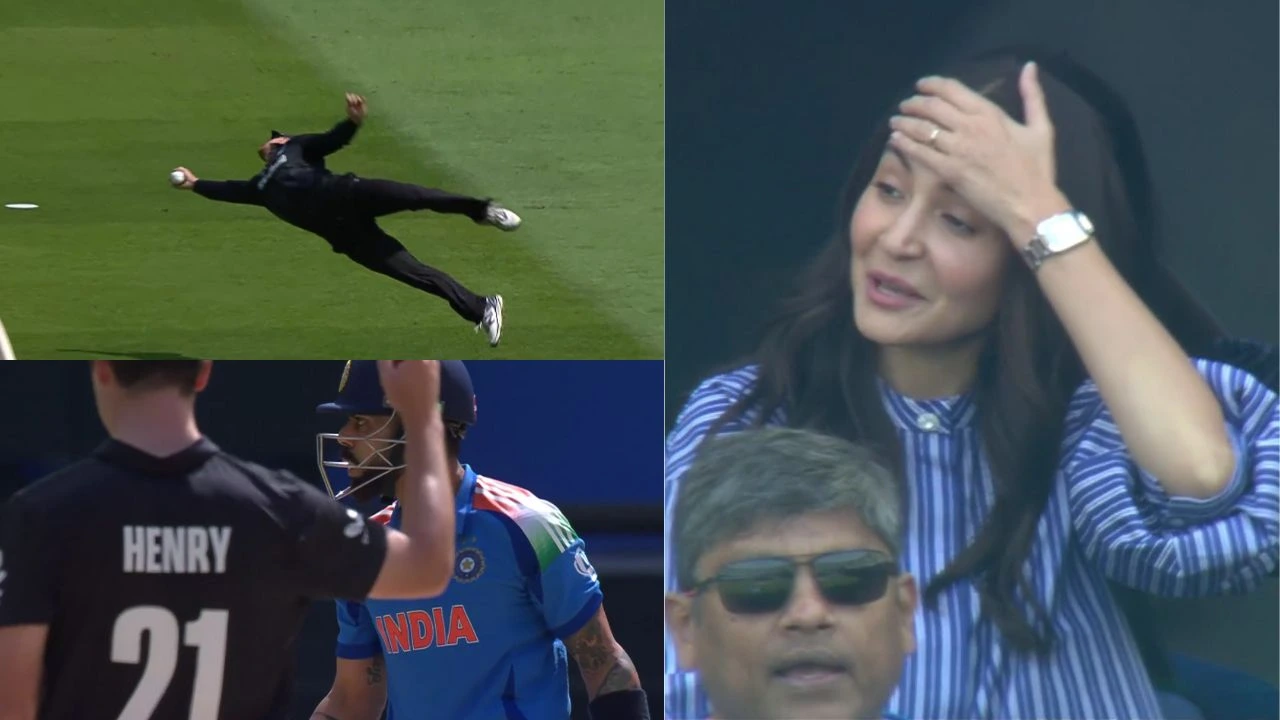 Virat Kohli Dismissed By Glenn Phillips Catch
