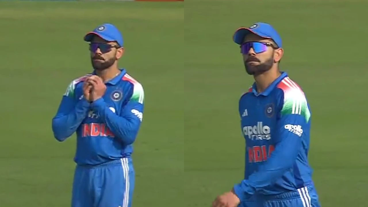 Virat Kohli S Savage Swag Walk After Taking Temba Bavuma S Catch Sparks Mockery Claims