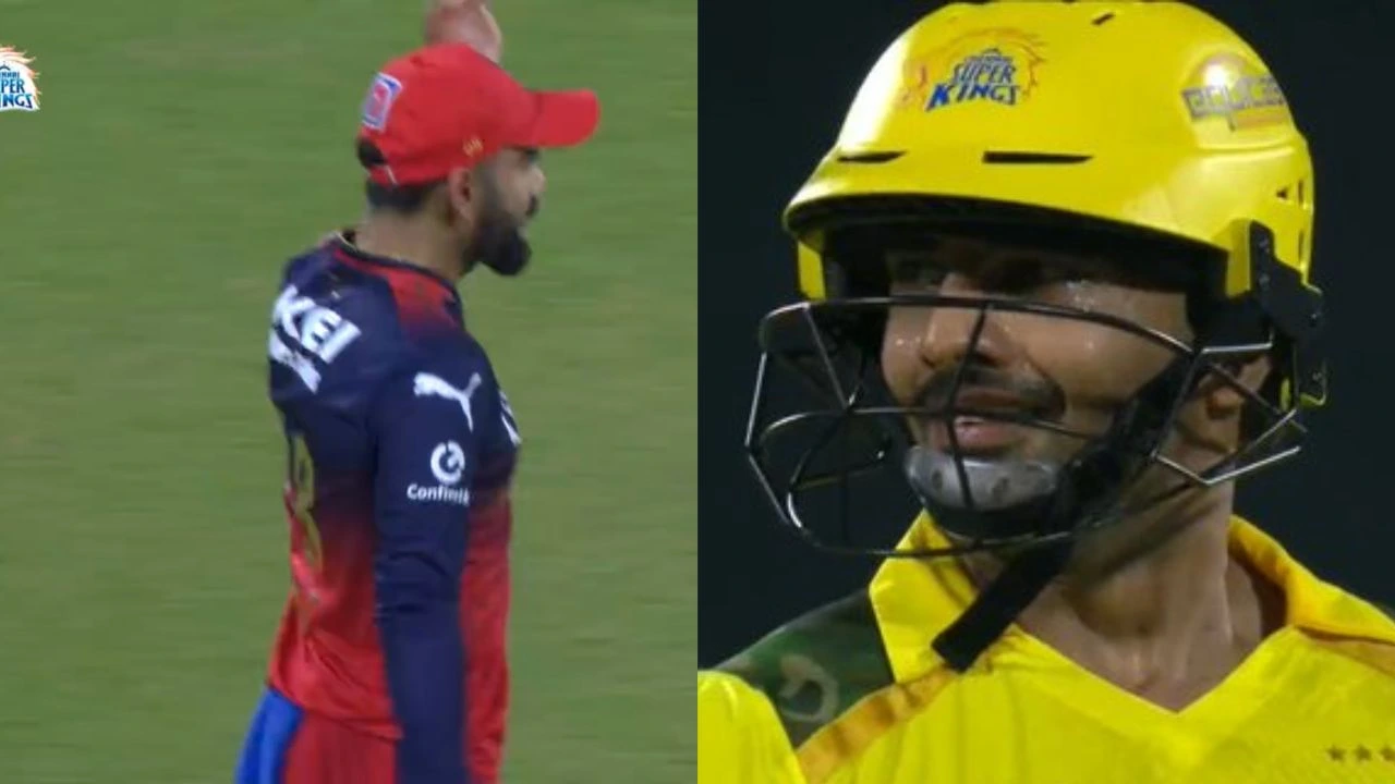 Virat Kohli Send Off To Rahul Tripathi