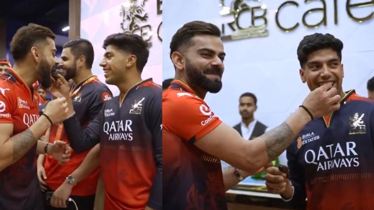 Virat Kohli With RCB Teammate