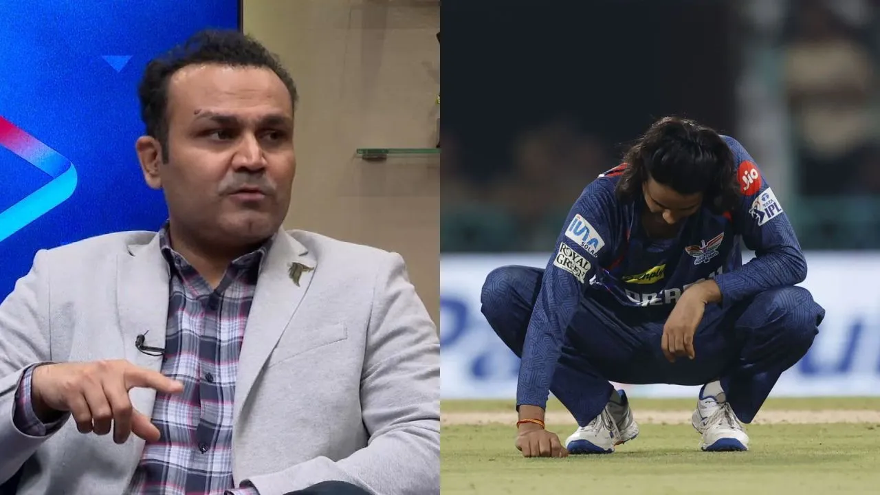 Virender Sehwag And Digvesh Rathi