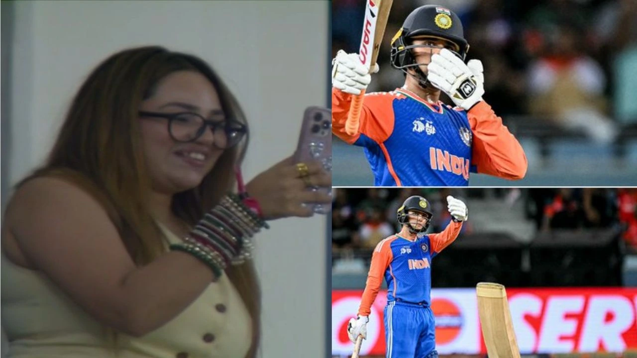 Watch Abhishek Sharma Dedicates Bangladesh Demolition To Sister Komal Sharma With Kiss Gesture