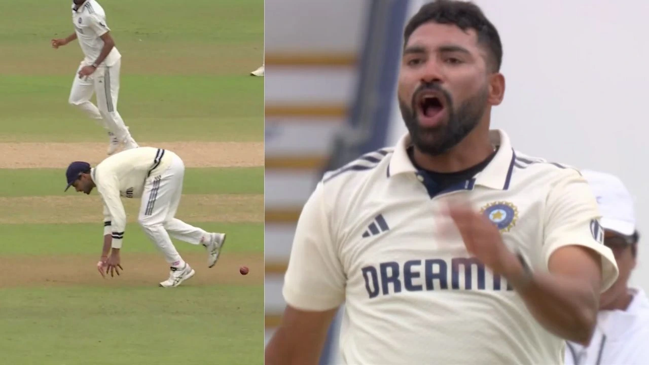 Watch Beh Mohammed Siraj Goes Full Virat Kohli Mode Attacks Washington Sundar In Edgbaston Test