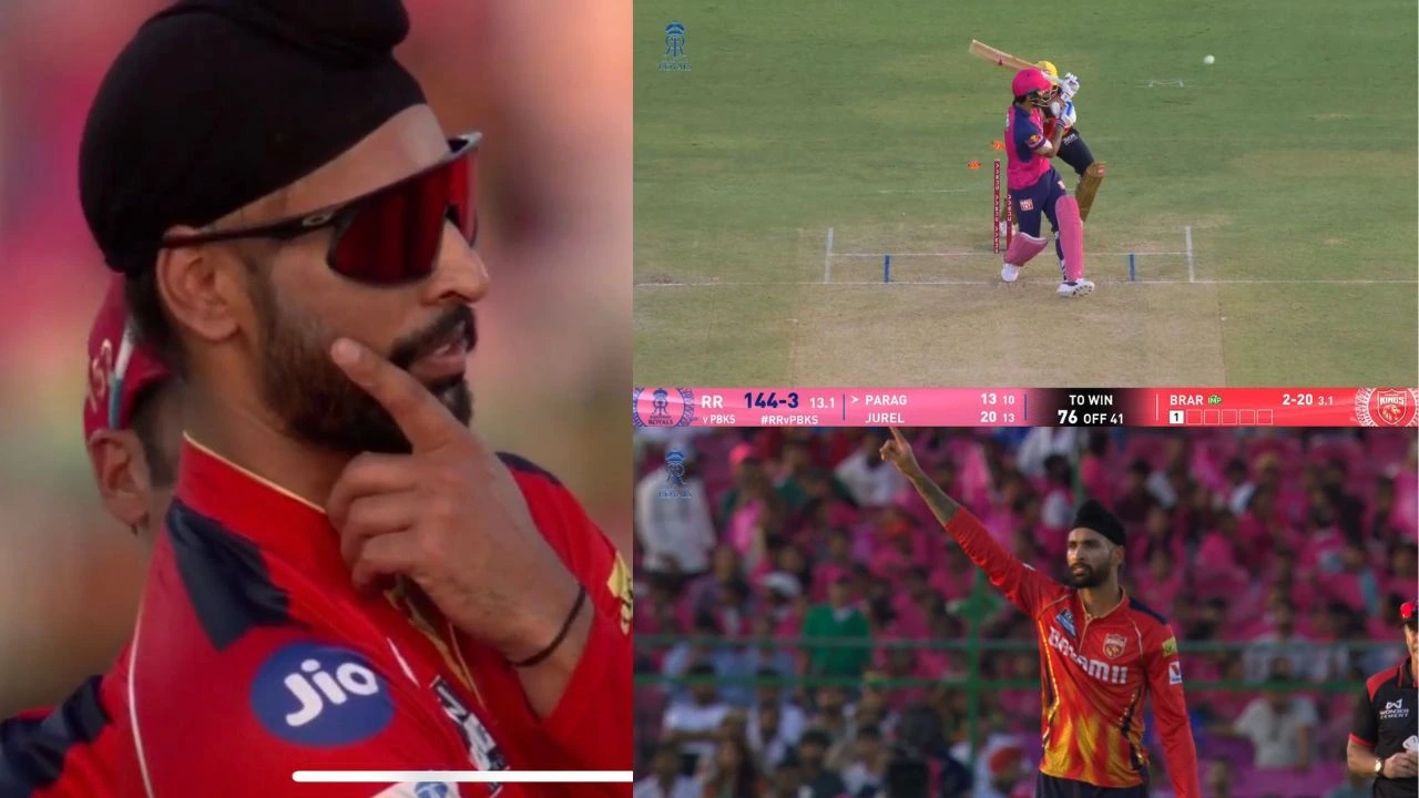 Watch Harpreet Brar Rocks Sunglasses In Fiery Celebration With Arshdeep Singh After Dismissing Riyan Parag