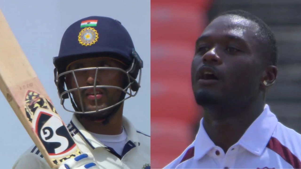 Watch Jayden Seales Brutally Sledges Dhruv Jurel India Star Floors Him With Ice Cold Smile In 1st Test