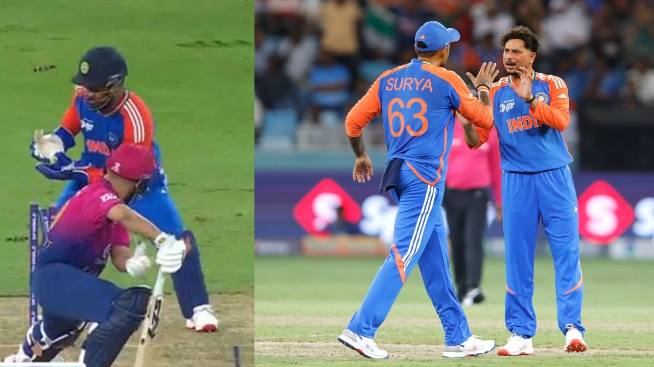 Watch Kuldeep Yadav Destroys Harshit Kaushik S Stumps With Unbelievable Delivery Bags 3 Wickets In 1 Over