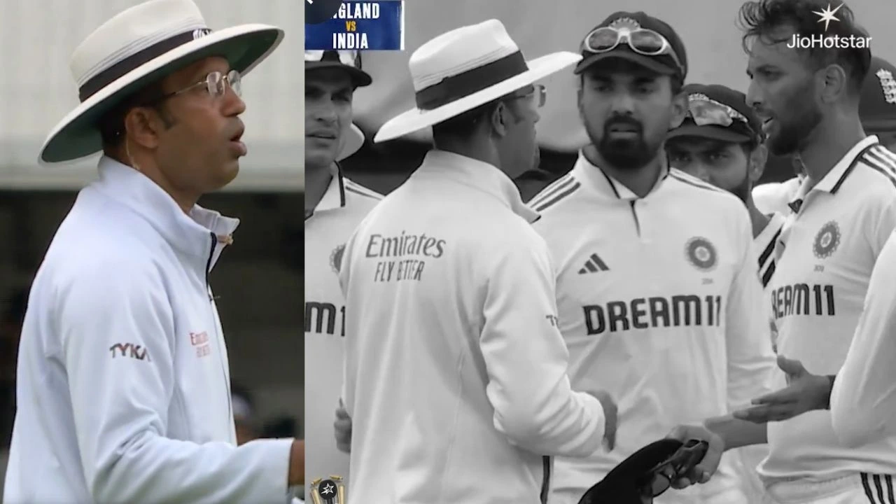 Watch Kumar Dharmasena Threatens To Ban KL Rahul After Joe Root Prasidh Krishna Fight In Oval Test